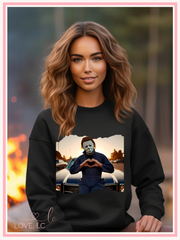 Michael Heart Hands Crewneck