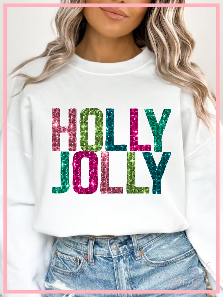 Holly Jolly Crewneck Sweatshirt