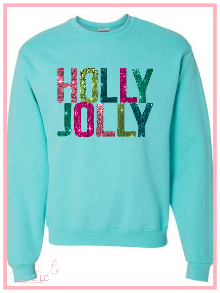 Holly Jolly Crewneck Sweatshirt