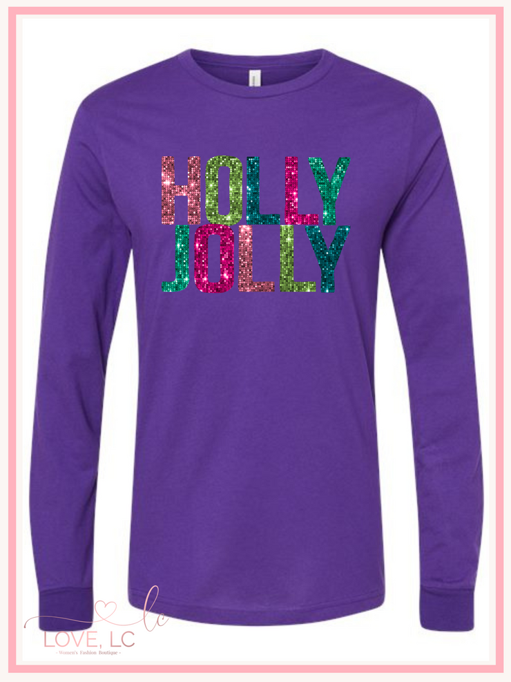 Holly Jolly Long Sleeve Shirt