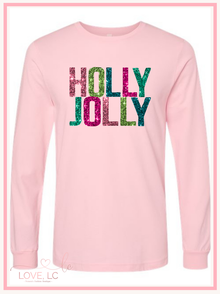 Holly Jolly Long Sleeve Shirt