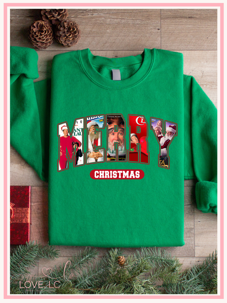 Merry Christmas The Santa Claus Crewneck Sweatshirt