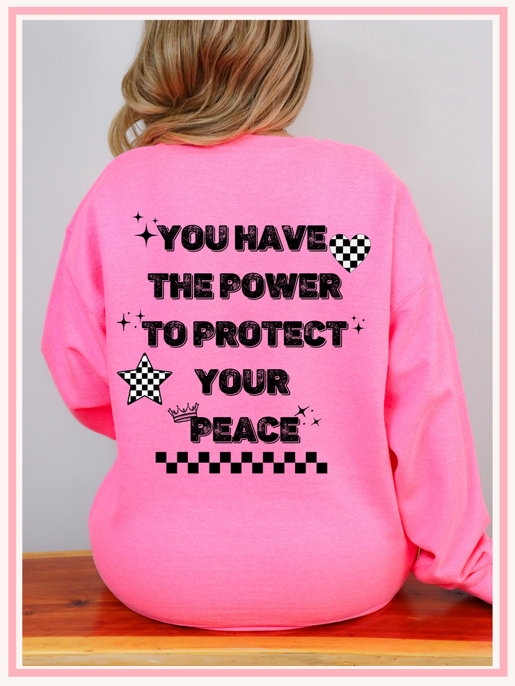 Protect Your Peace Crewneck Sweatshirt