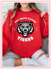 ADM TIGERS ADEL DESOTO MINBURN CREWNECK SWEATSHIRT