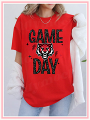 ADM TIGERS Faux Glitter Game Day T-Shirt