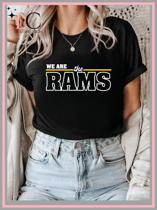 SEP We Are The Rams Tee, Black