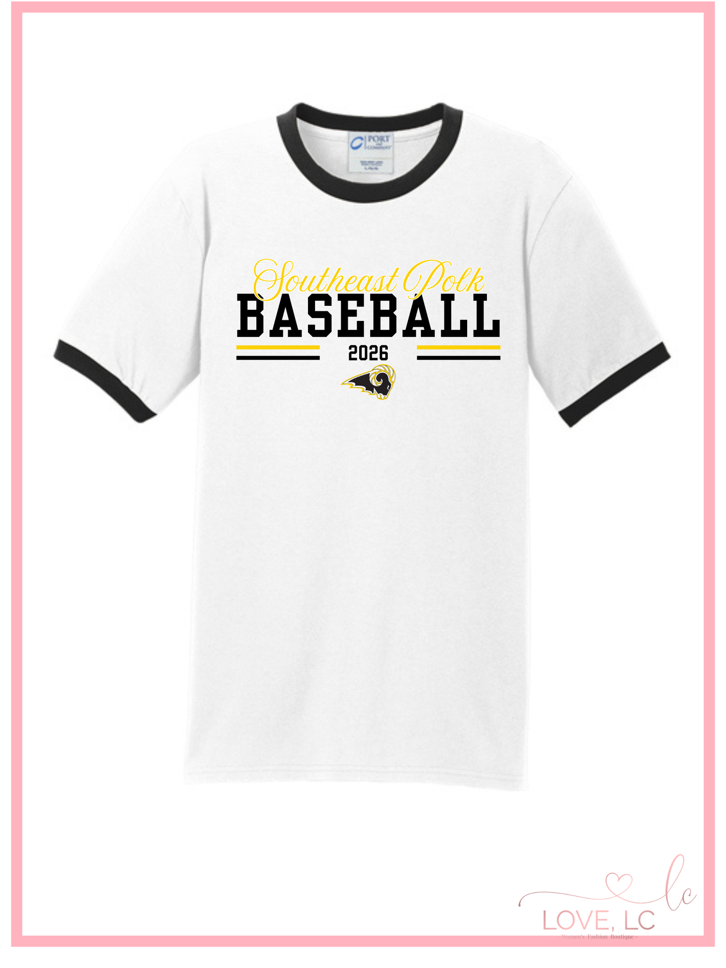 SEP Baseball Ringer Tee