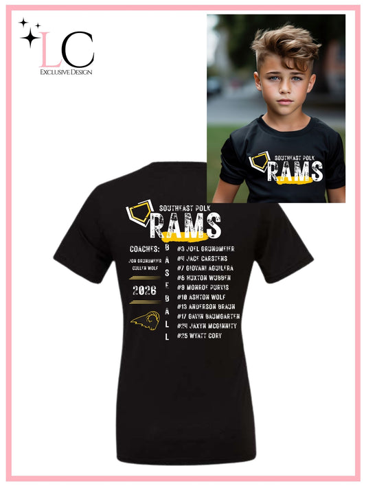 RBC 10u Gold Roster Collage, Youth