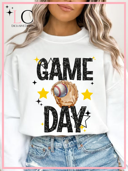 SEP Faux Glitter Game Day, Baseball