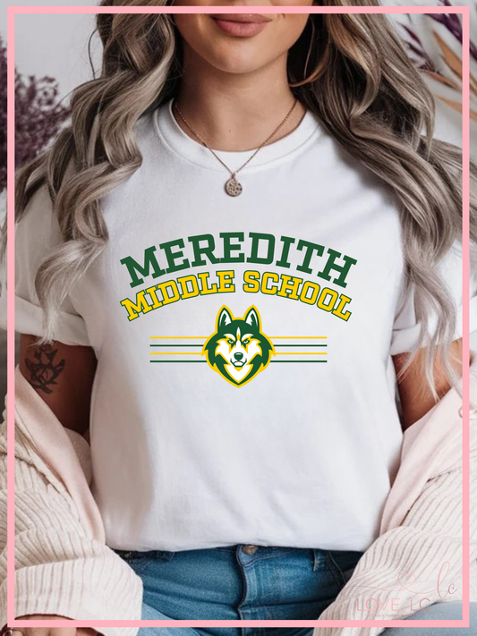 Meredith Middle School, White