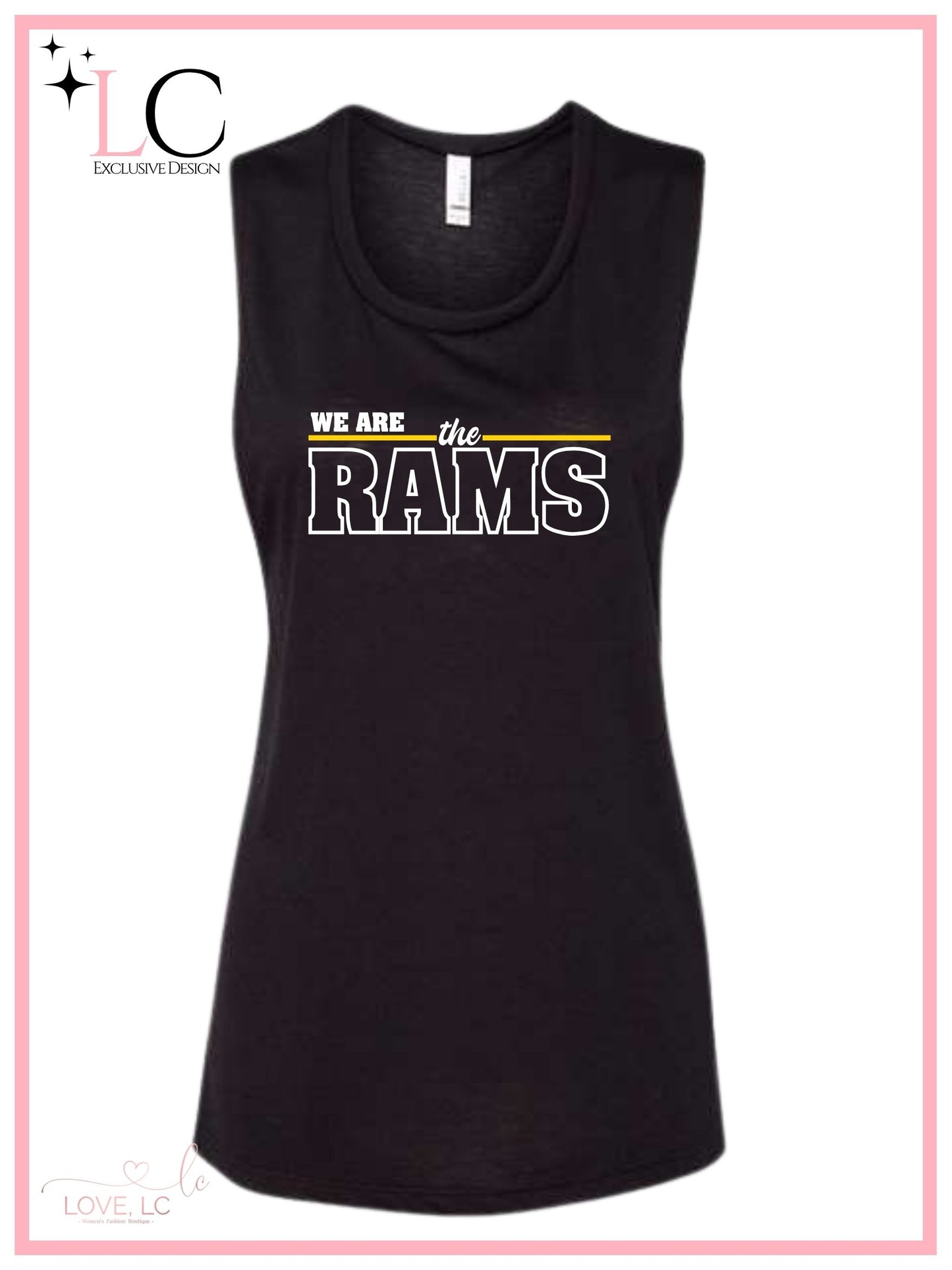 SEP We are the Rams Women's Muscle Tank