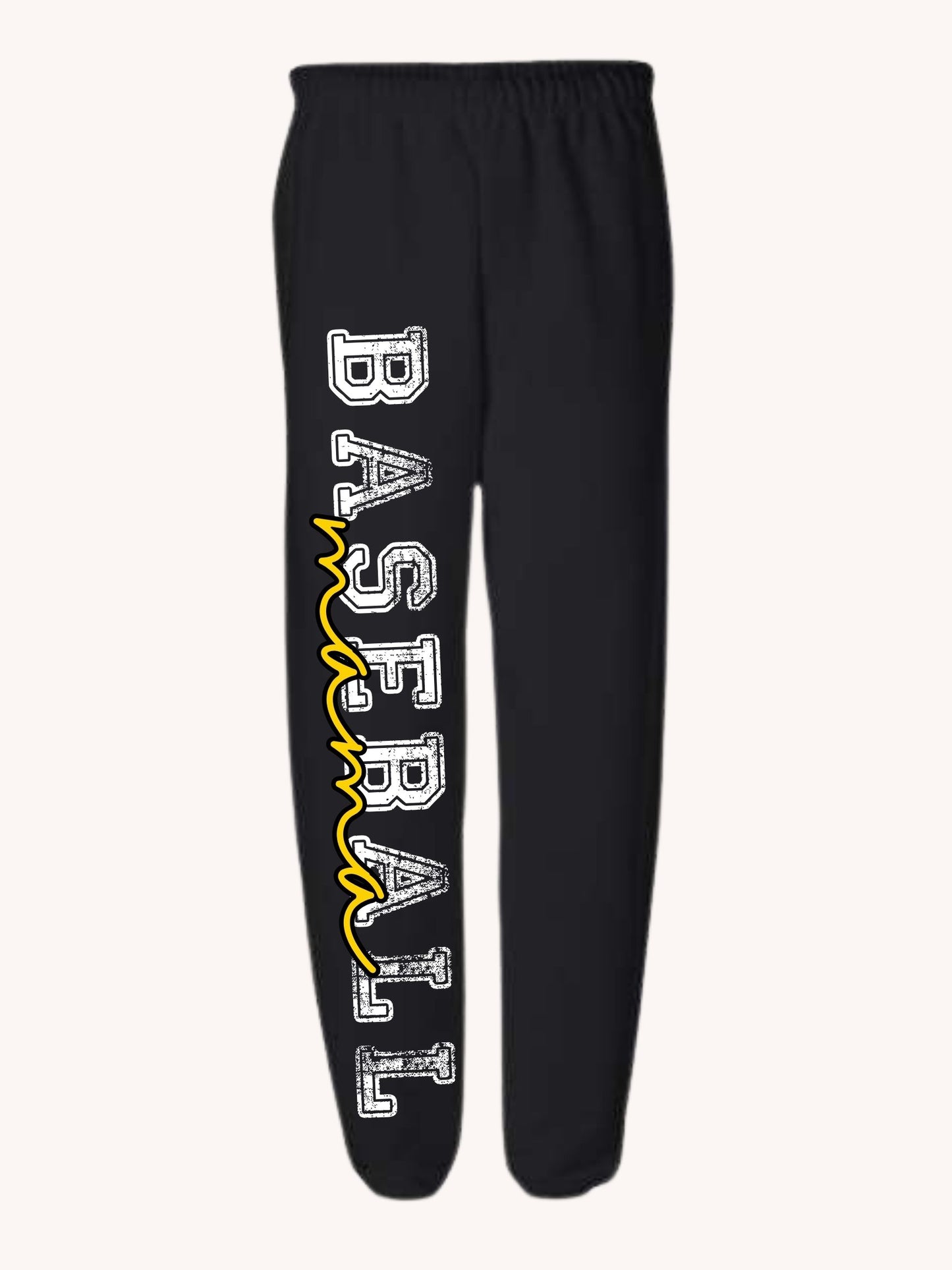 SEP Large Print Baseball Mama Sweatpants