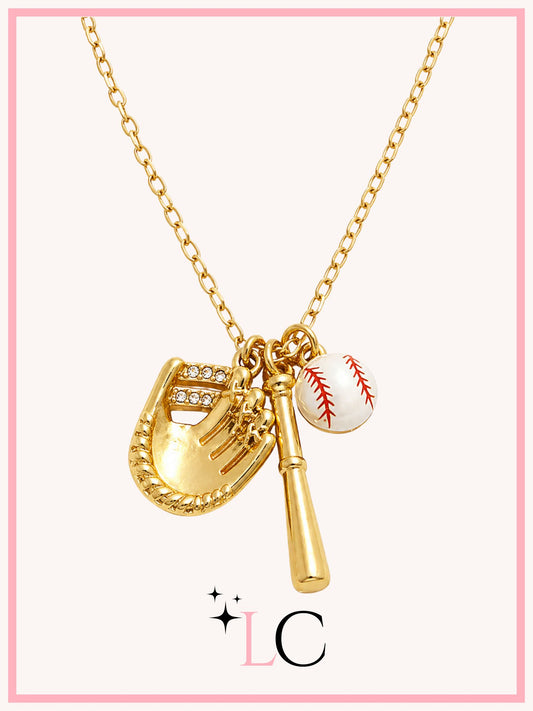 Baseball Necklace